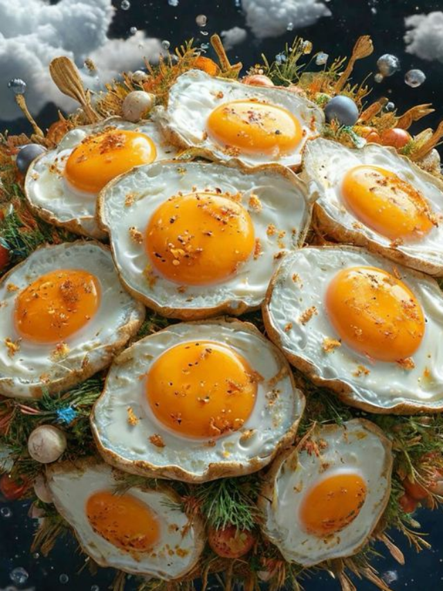 What influences the color of an egg yolk?