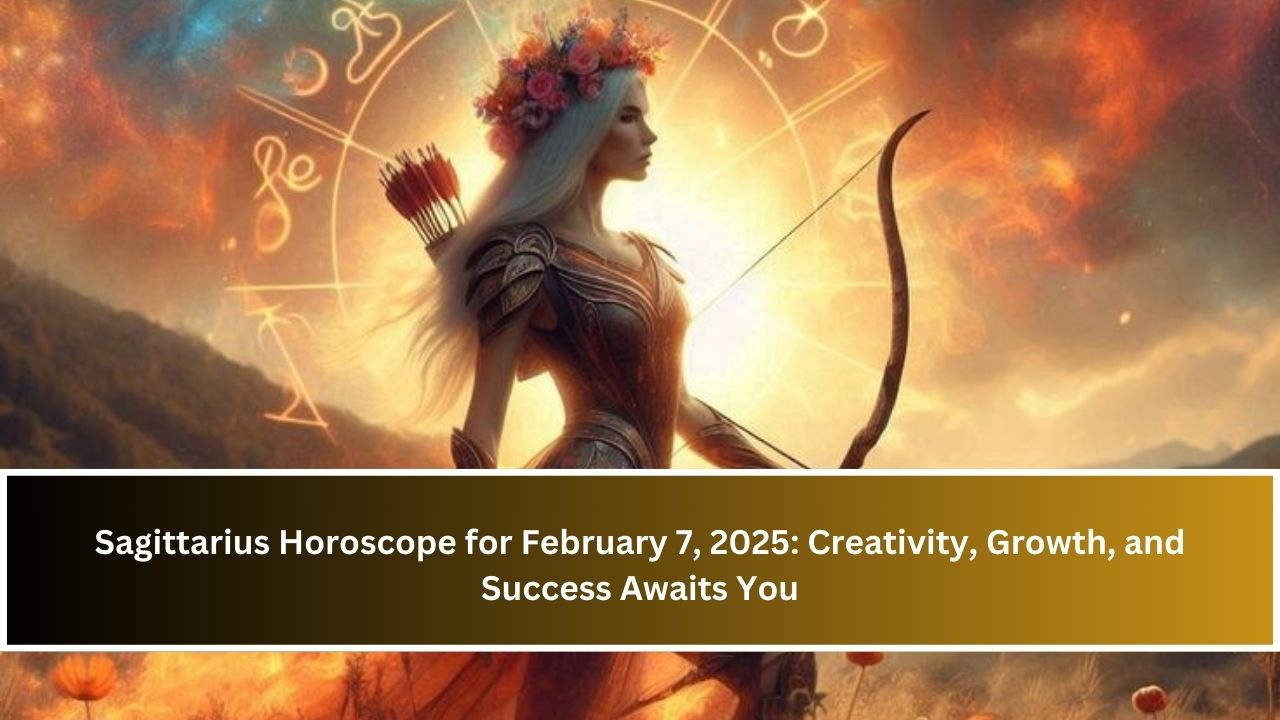 Sagittarius Horoscope for February 7, 2025: Creativity, Growth, and Success Awaits You