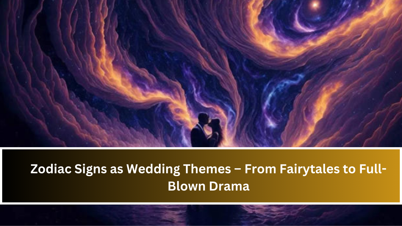 Zodiac Signs as Wedding Themes – From Fairytales to Full-Blown Drama