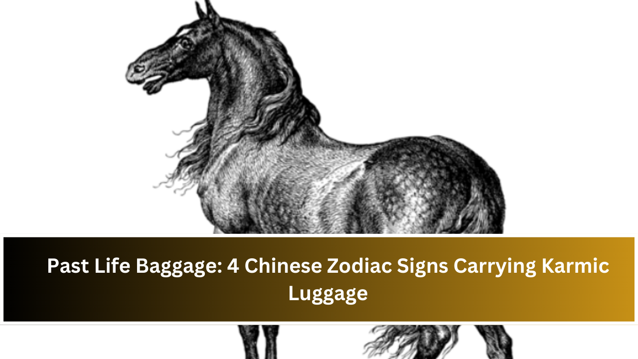 Past Life Baggage: 4 Chinese Zodiac Signs Carrying Karmic Luggage