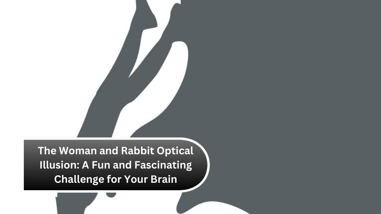 The Woman and Rabbit Optical Illusion