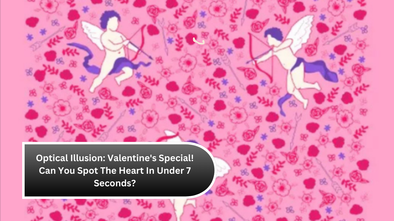 Optical Illusion Valentine's Special! Can You Spot The Heart In Under 7 Seconds