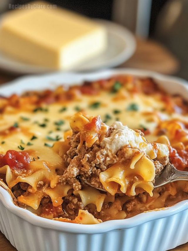Cheesy Beef Lombardi Casserole Recipe: Ultimate Comfort in Every Bite
